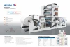 Máquina de impresión flexográfica de 4 colores de gran formato PDF