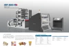 Máquina de impresión flexográfica para papel con corte PDF en línea