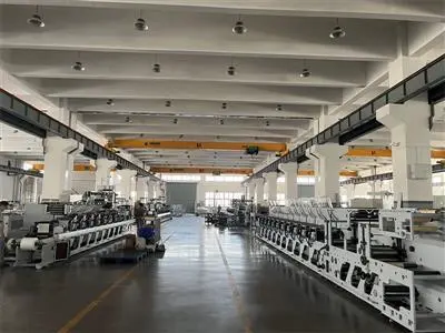 Taller de máquinas de impresión flexográfica