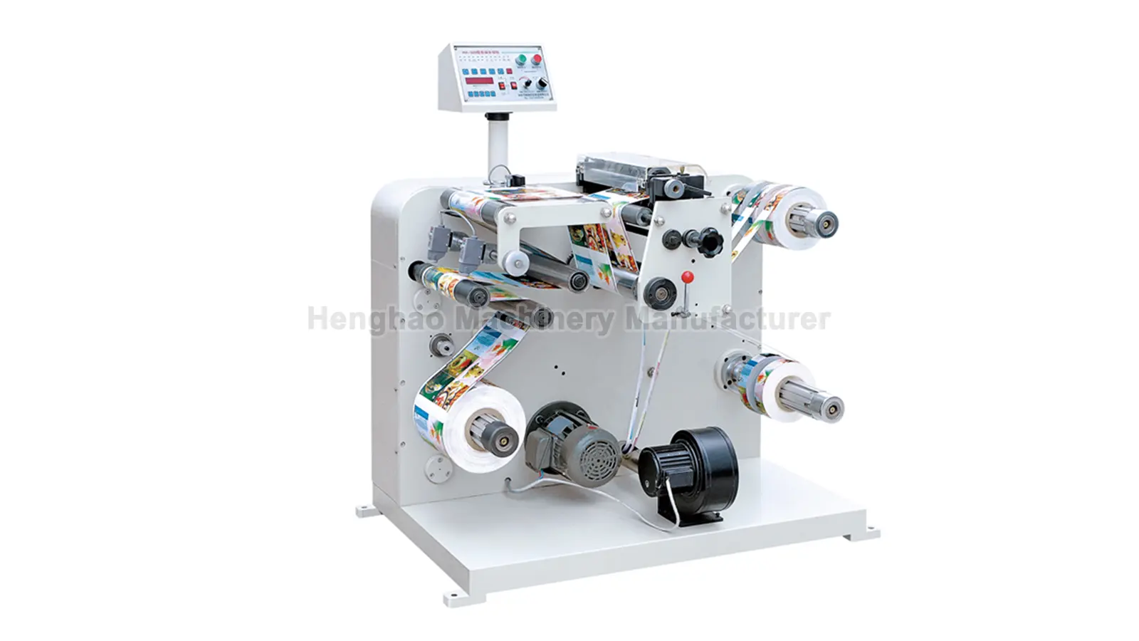 Máquina de corte de etiquetas simples compactas (HFQ-320A)