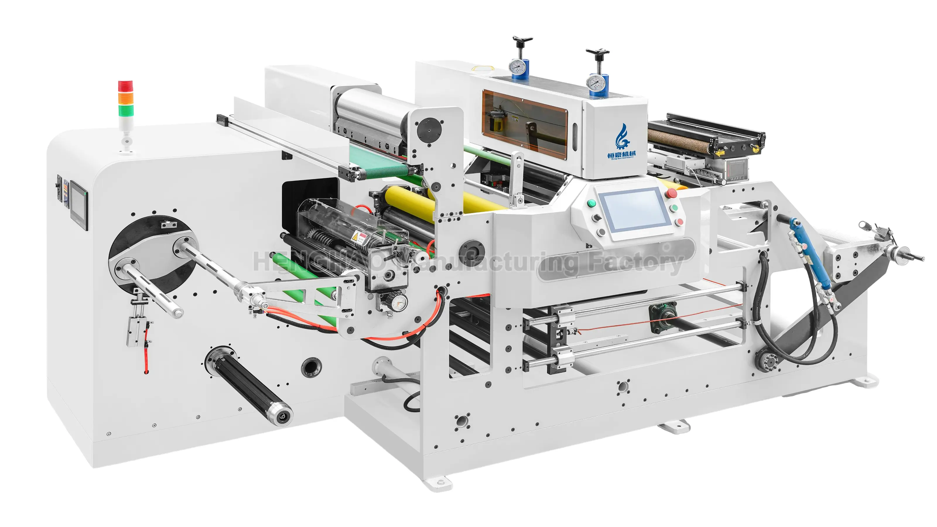 Máquina Troqueladora Rotativa Intermitente Roll to Roll HMQ-350JE