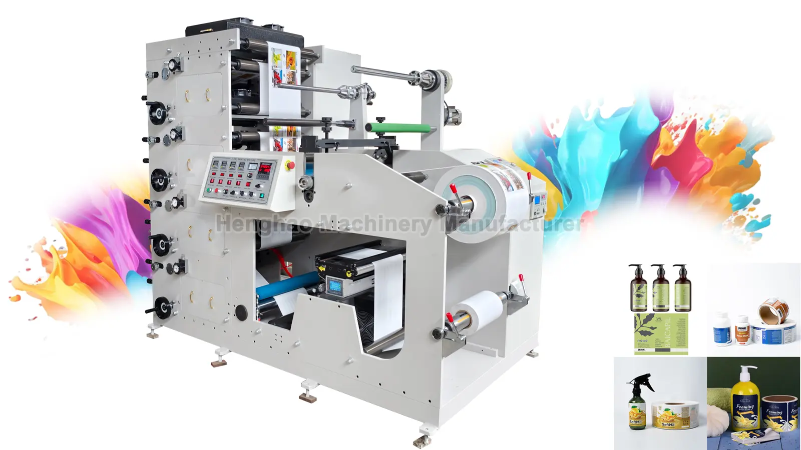 Máquina de impresión de etiquetas BOPP