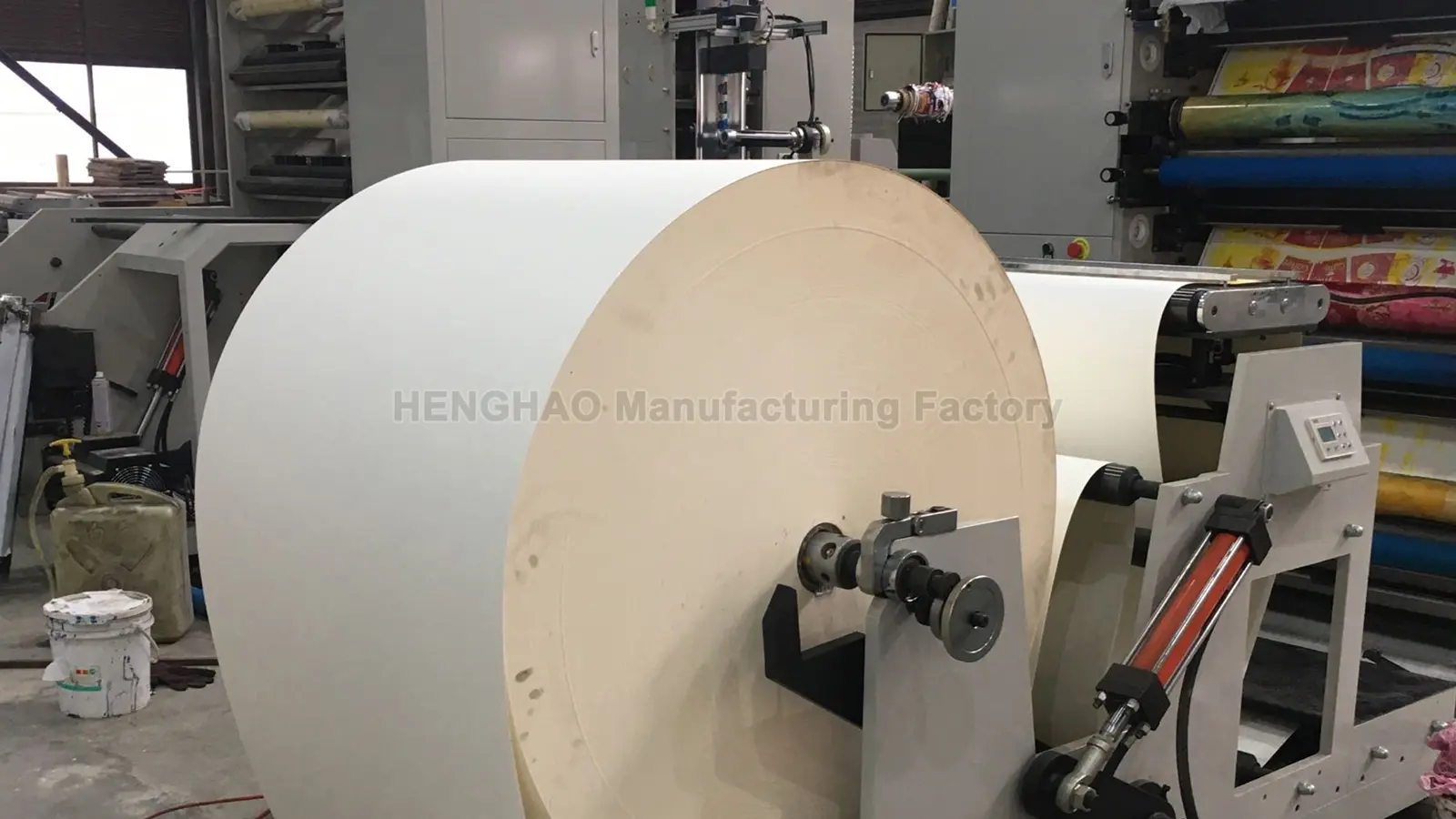 Máquina de Impresión Flexográfica Roll to Roll HRY-850A Materiales personalizados