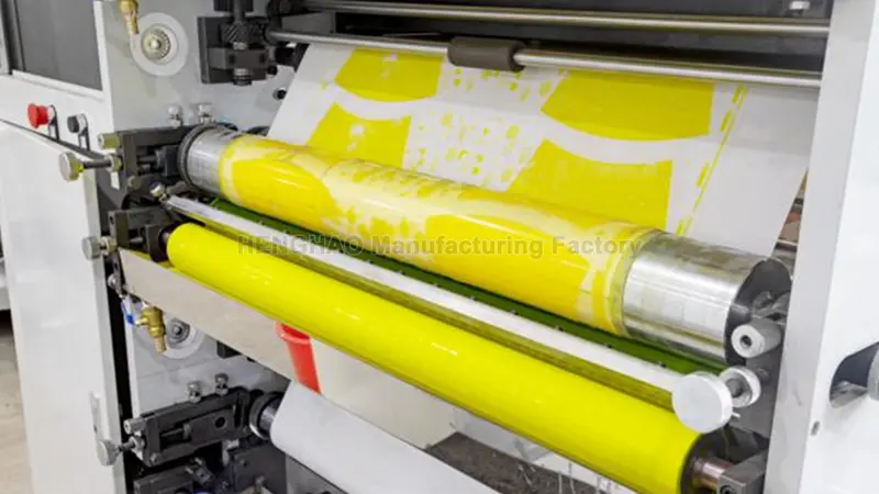Máquina de Impresión Flexográfica Roll to Roll HRY-850A Materiales personalizados