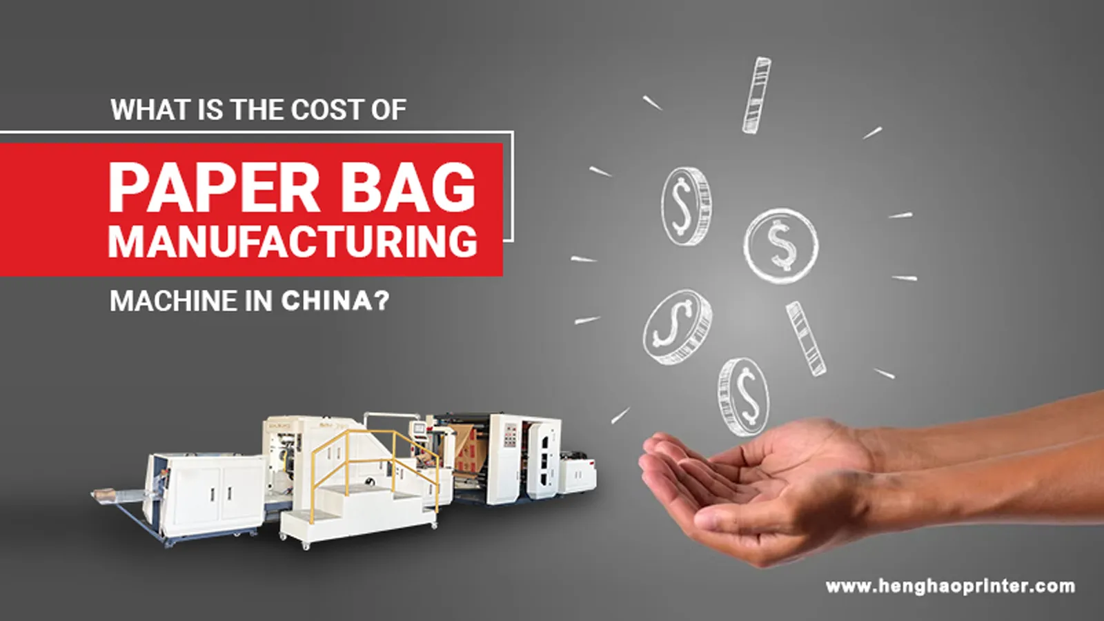 ¿Cómo calcular el costo de fabricación de bolsas de papel: Del rollo de papel a la bolsa terminada
